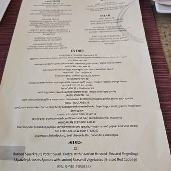 Naschmarkt - Dinner menu (August 2025) - Austrian Near Me - Pleasanton, California