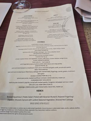 Menu photo 5 Naschmarkt Pleasanton, CA