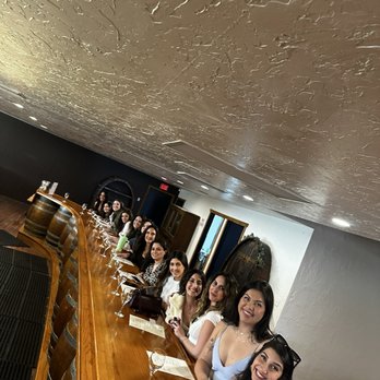 Vine Van Tours - Bella Vista barrel room bar tasting - Wine Tours Near Me