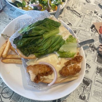 Nature's Park Café - Chicken sandwich I was so confused where was the chicken in the first half. - Cafes Near Me - North Bergen, New Jersey Nature's Park Café - Chicken sandwich I was so confused where was the chicken in the first half. - Cafes Near Me - North Bergen, New Jersey
