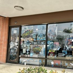 Exterior outside entrance of The Comics Stronghold - Oceanside, California Exterior outside entrance of The Comics Stronghold - Oceanside, California