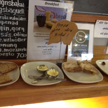 Coffee Break - Bread samples - always a good sign! - Cafes Near Me - Lund, M Coffee Break - Bread samples - always a good sign! - Cafes Near Me - Lund, M