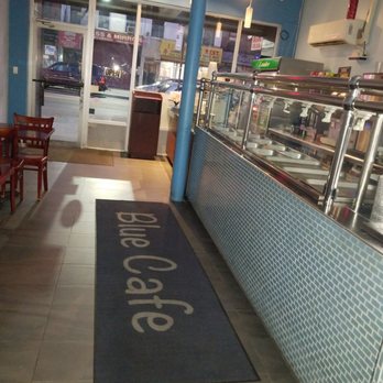 Blue Cafe Restaurant - the entrance to the restaurant - Dominican Near Me - Brooklyn, New York Blue Cafe Restaurant - the entrance to the restaurant - Dominican Near Me - Brooklyn, New York