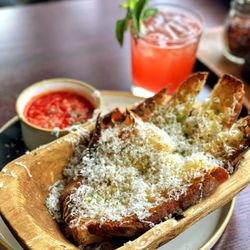Pascolo Ristorante - Garlic bread for the table is always a good idea. Pascolo Ristorante Burlington, Vermont. Restaurant in Burlington.