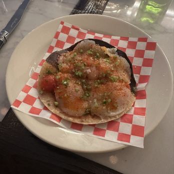Austin Oyster Co. - Scallop toastada - Seafood Near Me - Austin, Texas Austin Oyster Co. - Scallop toastada - Seafood Near Me - Austin, Texas