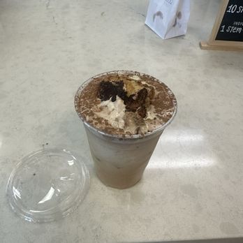 Casa Flores Cafe - Their specialty tiramisu latte - Coffee & Tea Near Me - Sacramento, California