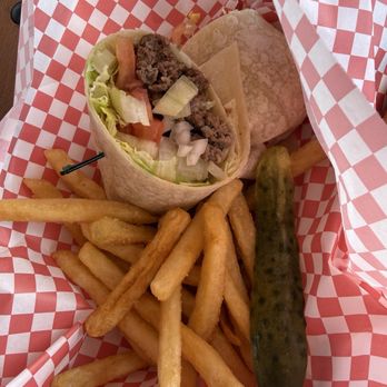 The Dock Restaurant - Cheeseburger Wrap - Seafood Near Me - Waterford, Connecticut The Dock Restaurant - Cheeseburger Wrap - Seafood Near Me - Waterford, Connecticut