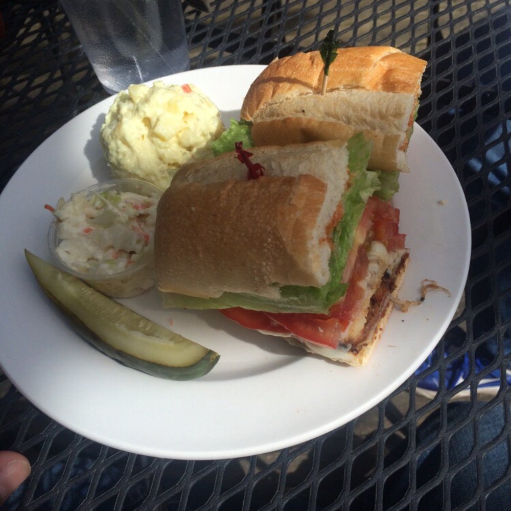 Garden Deli Restaurant - Blackened chicken sandwich - Delis Near Me - Burnsville, North Carolina