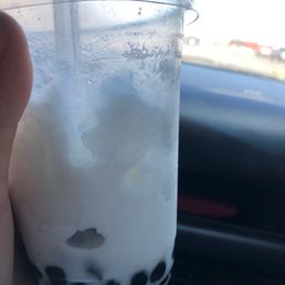 coconut slush boba
