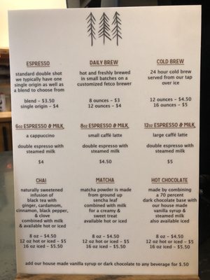 Menu photo 4 Three Pines Coffee Salt Lake City, UT Menu photo 4 Three Pines Coffee Salt Lake City, UT