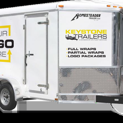 Keystone Trailers - Get your Trailer designed and wrapped all done by Keystone Trailers in-house!