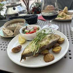 Pub Błękitny Pudel - Grilled Halibut