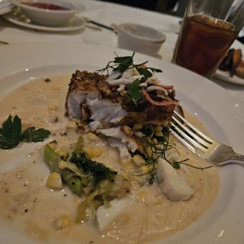 Commander's Palace - Pecan-Crusted Gulf Fish - Cajun/Creole Near Me - New Orleans, Louisiana Commander's Palace - Pecan-Crusted Gulf Fish - Cajun/Creole Near Me - New Orleans, Louisiana