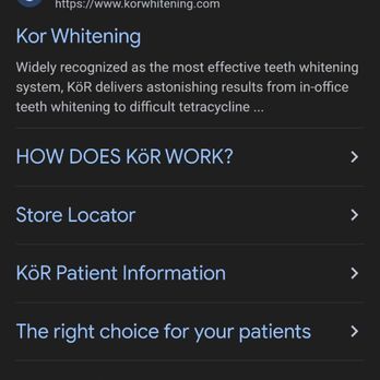 Modern Dentistry - Kor whitening option. Strongest on market - General Dentistry Near Me - San Diego, California Modern Dentistry - Kor whitening option. Strongest on market - General Dentistry Near Me - San Diego, California