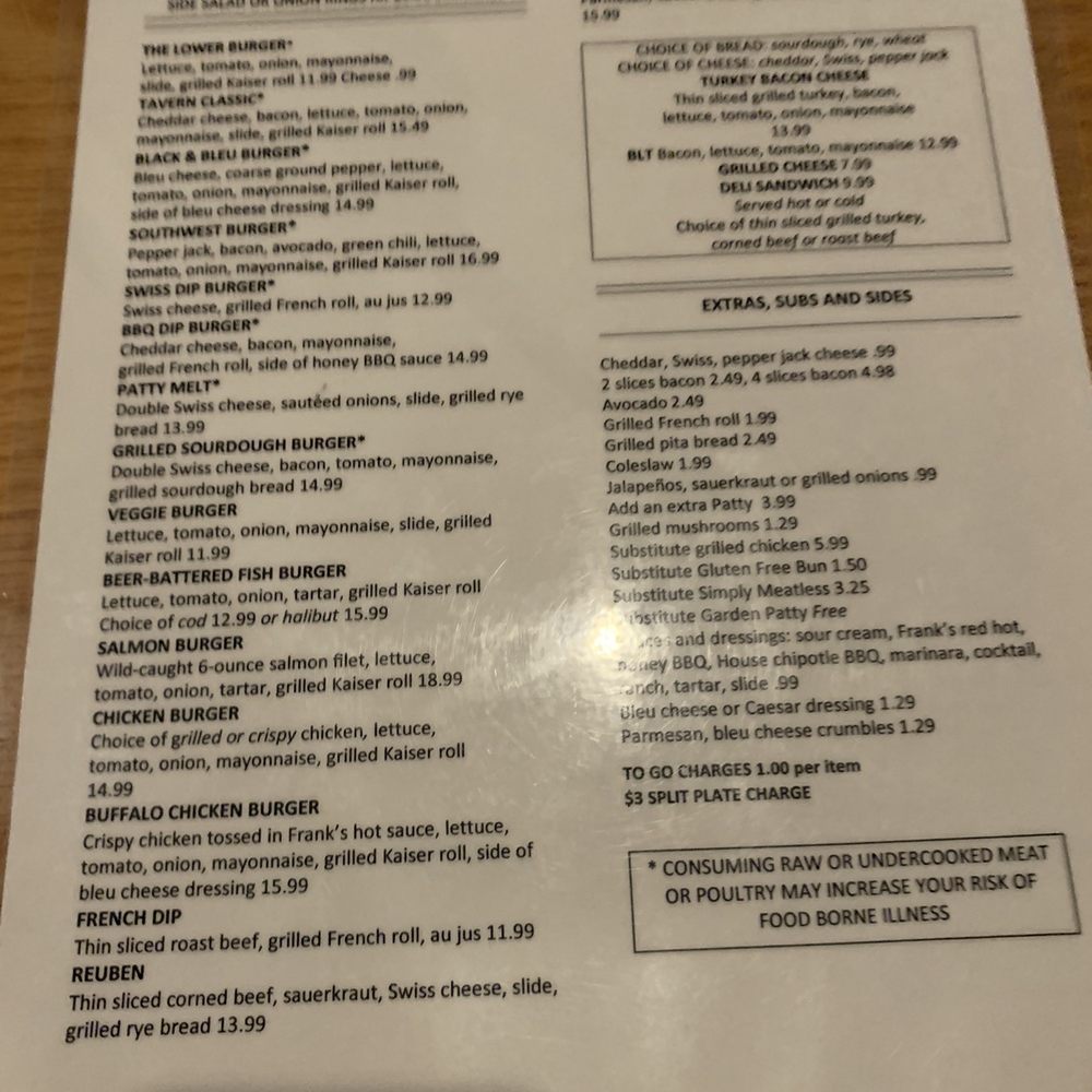 The Lower Tavern - Drink Menu - American Near Me - Eastsound, Washington The Lower Tavern - Drink Menu - American Near Me - Eastsound, Washington