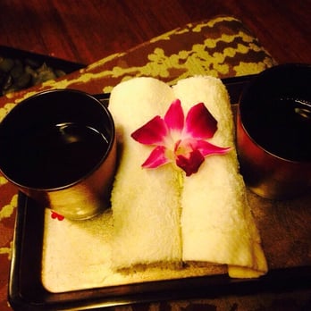 The Spa at Mandarin Oriental - They give you cold tea with towels when you arrive. - Day Spas Near Me - Miami, Florida