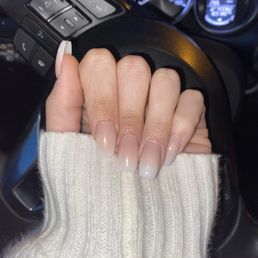 Ombre nail manicure Ombre nail manicure