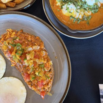 Ziqr - Paneer toasty, home fries and egg Shakshuka - Indian Near Me - Cincinnati, Ohio Ziqr - Paneer toasty, home fries and egg Shakshuka - Indian Near Me - Cincinnati, Ohio