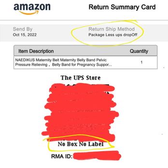The UPS Store - Despite amazon saying package less drop off they refuse to take the return? - Mailbox Centers Near Me - Vista, California The UPS Store - Despite amazon saying package less drop off they refuse to take the return? - Mailbox Centers Near Me - Vista, California