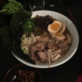 Michi Ramen - Sapporo ramen with stout broth, add ajitama, nori, veggies, chili oil, and fresh garlic. Truly incredible. - Ramen Near Me - Austin, Texas Michi Ramen - Sapporo ramen with stout broth, add ajitama, nori, veggies, chili oil, and fresh garlic. Truly incredible. - Ramen Near Me - Austin, Texas