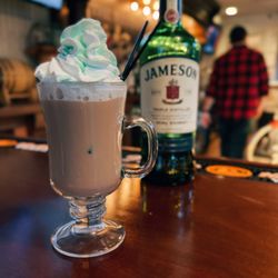 The perfect nightcap.
