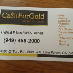 Cash for Gold