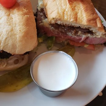 Fargo's Steak House - Prime rib & bleu cheese sandwich - Steakhouses Near Me - Payson, Arizona