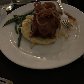 Vic's On the River - Meat loaf and mashed potatoes. - Seafood Near Me - Savannah, Georgia Vic's On the River - Meat loaf and mashed potatoes. - Seafood Near Me - Savannah, Georgia
