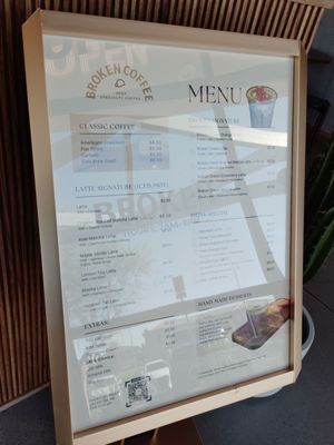 Menu photo 5 Broken Coffee - Silverado Las Vegas, NV