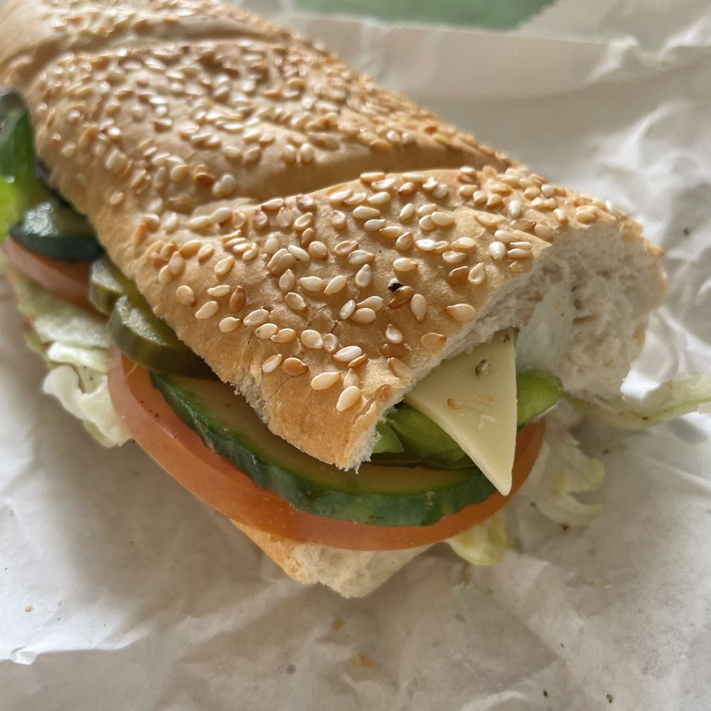 Subway - Veggie delight (better bread in Germany than the US) - Fast Food Near Me - Berlin, BE