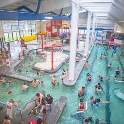 Upper Valley Aquatic Center - Warm Water Pool and Splash Park with lazy river and 100ft fast slide