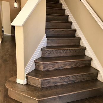 Florida Custom Floors - Custom hardwood staircase - Flooring Near Me Florida Custom Floors - Custom hardwood staircase - Flooring Near Me