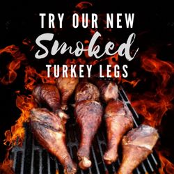 J & M BBQ The Colony - Try our NEW Smoked Turkey Legs