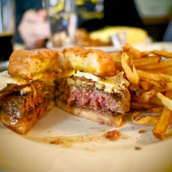 Jerry's Bar - Brunch Burger. So good! - Cocktail Bars Near Me - Philadelphia, Pennsylvania