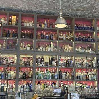 Salve Osteria - Wall of gin - Italian Near Me - St. Louis, Missouri Salve Osteria - Wall of gin - Italian Near Me - St. Louis, Missouri