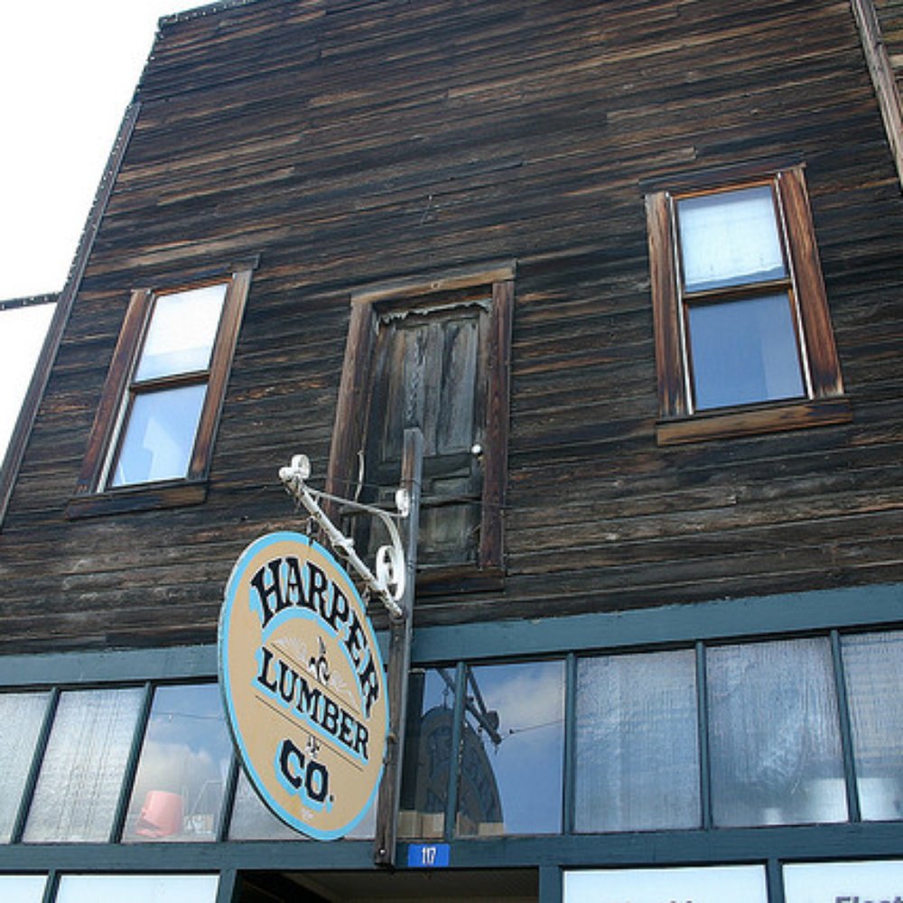 Harper Lumber - Front view of the store on Pennsylvania Ave. - Building Supplies Near Me - Roslyn, Washington