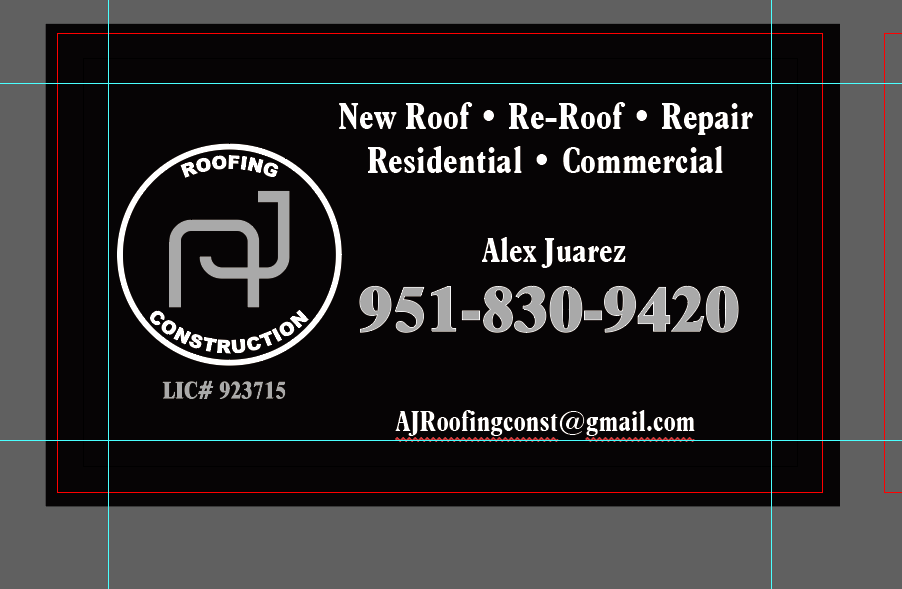 Slide of AJ Roofing Const