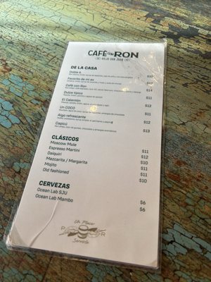Menu photo 7 Cafe Con Ron San Juan, PR Menu photo 7 Cafe Con Ron San Juan, PR