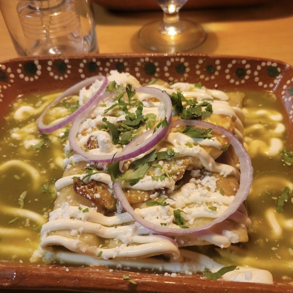 The delightful Enchiladas Pobres! The delightful Enchiladas Pobres!