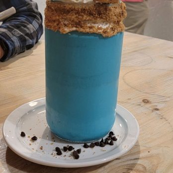 Milk Dessert Bar - Colossal Cookie Monster Milkshake - Desserts Near Me - Memphis, Tennessee