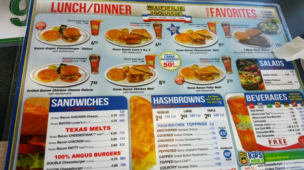 Menu photo 3 Waffle House North Chesterfield, VA Menu photo 3 Waffle House North Chesterfield, VA