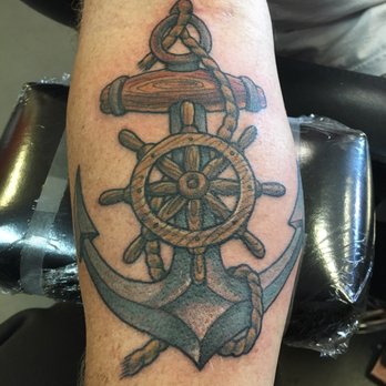 1st Amendment Tattoo - Anchor - Tattoo Near Me - Simi Valley, California