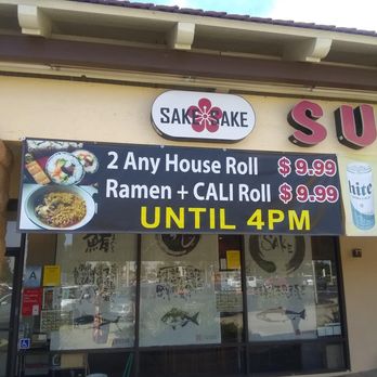 Sake Sake 2 Sushi - Outside of restaurant - Sushi Bars Near Me - Upland, California