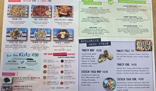 Menu photo 1 Spitz - Plano Plano, TX