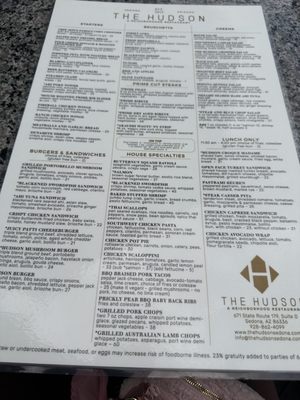 Menu photo 2 The Hudson Sedona, AZ