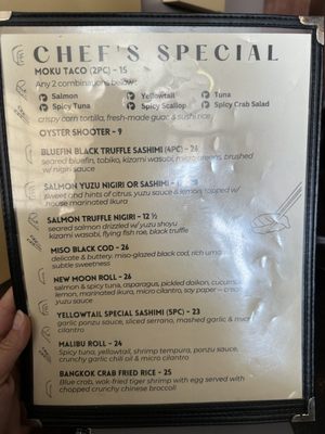 Menu photo 4 Moku Sushi Pacific Palisades, CA Menu photo 4 Moku Sushi Pacific Palisades, CA