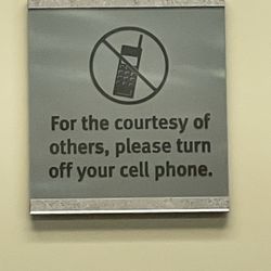 Bennett & Bloom Eye Centers - Sign in the waiting room
