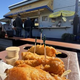 one of each fish and chips one of each fish and chips