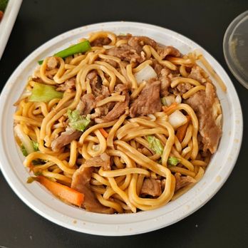 Hunan Place - Beef lo mein. Good but very light this time. - Chinese Near Me - Blackstone, Massachusetts Hunan Place - Beef lo mein. Good but very light this time. - Chinese Near Me - Blackstone, Massachusetts