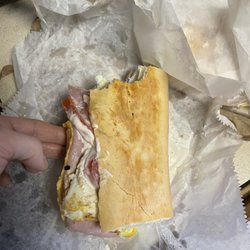 Caribe Bake Shop - American Breakfast sandwich